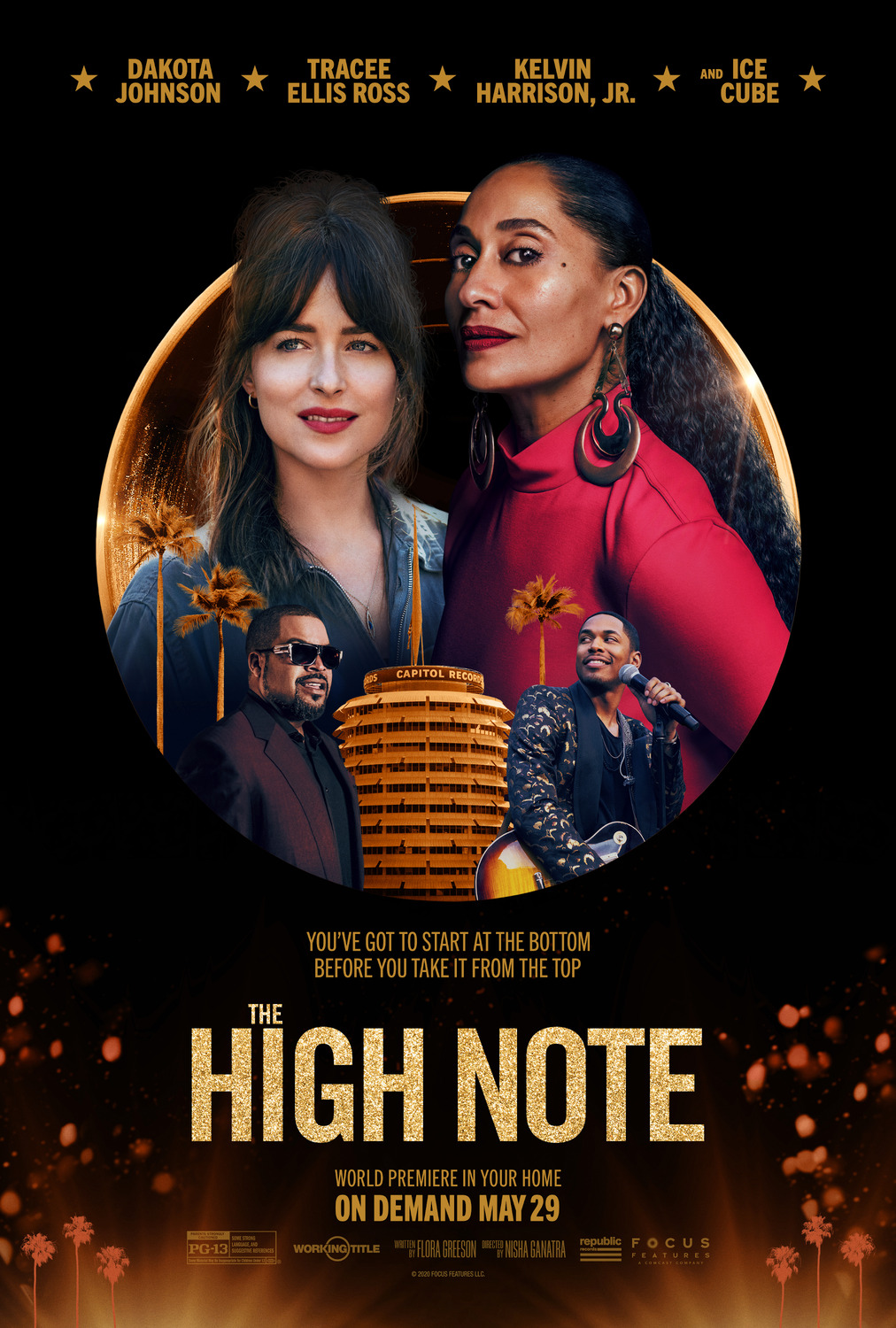 Phim của Dakota Johnson: Đỉnh cao sự nghiệp – The high note (2020)